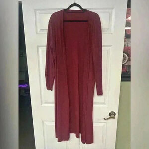Woman’s XL Long Cardigan Sweater Lightweight Long Cardigan